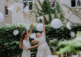 Kinder auf einer Hochzeit